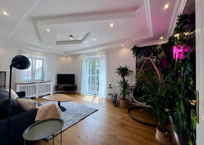 شقة Yuva Homes Am Kurpark - Bright Collection باد ووريشهوفن